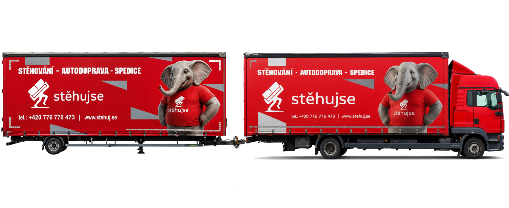Přívěsný vlek, kompletní sestava
