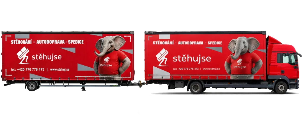Přívěsný vlek, kompletní sestava